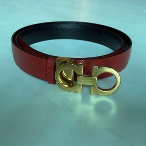 Reversible & Adjustable Gancini Belt